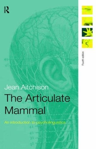 Couverture : The articulate mammal