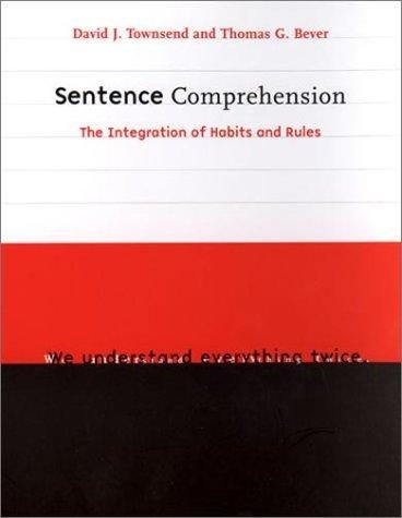 Couverture : Sentence Comprehension
