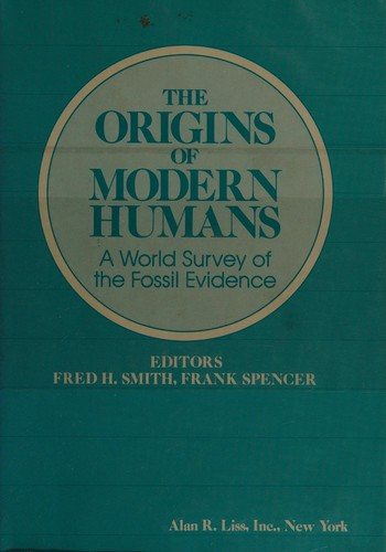 Couverture : The Origins of modern humans