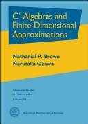 Couverture : C*-algebras and finite-dimensional approximations