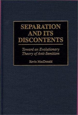 Couverture : Separation and its discontents