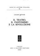 Couverture : Il teatro, il pantomimo e la rivoluzione