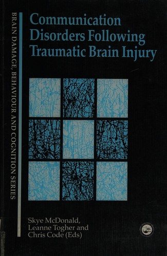 Couverture : Communication disorders following traumatic brain injury