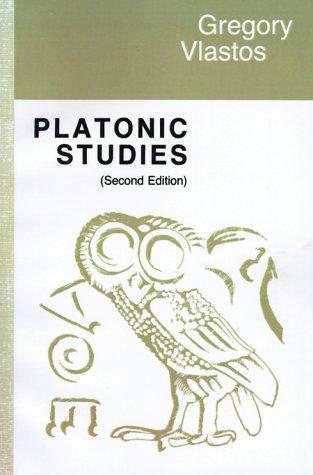Couverture : Platonic studies