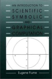Couverture : An introduction to scientific, symbolic, and graphical computation
