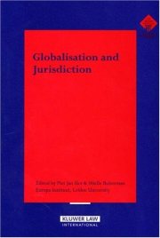 Couverture : Globalisation and jurisdiction