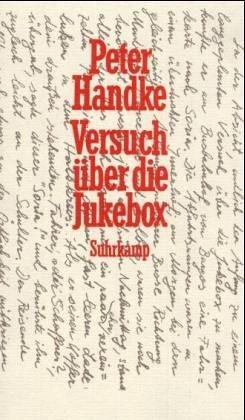 Couverture : Versuch über die Jukebox