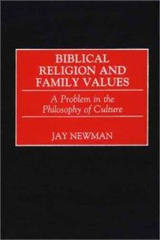 Couverture : Biblical Religion and Family Values