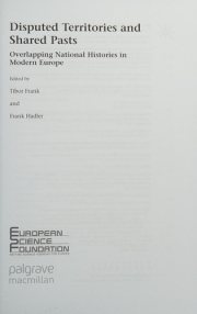 Couverture : Disputed territories and shared pasts