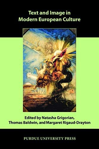 Couverture : Text and Image in Modern European Culture