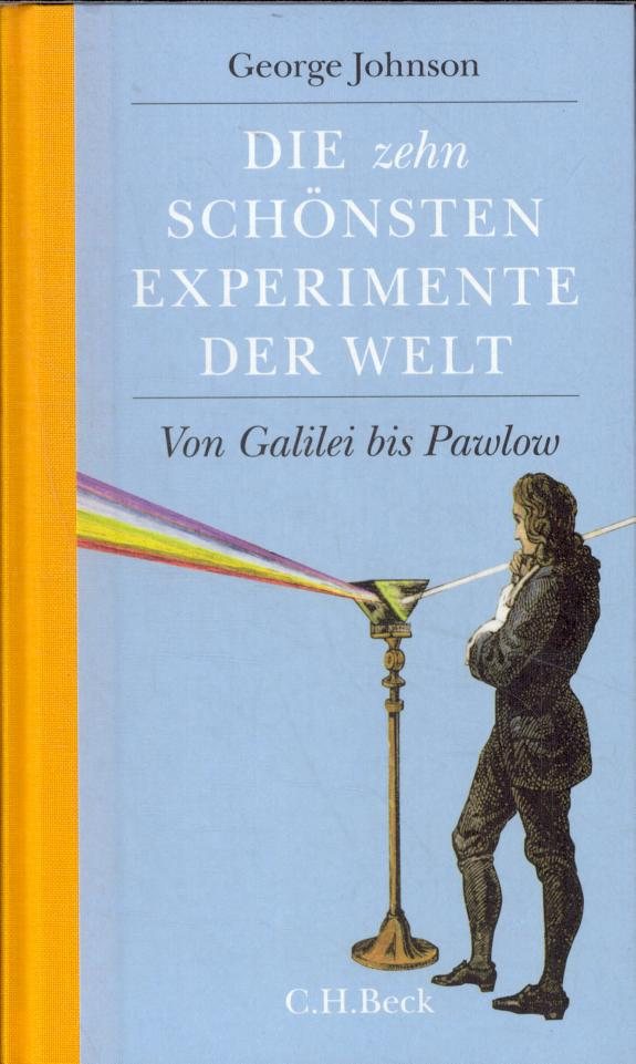 Couverture : Die zehn schönsten Experimente der Welt