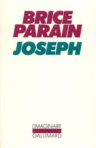Couverture : Joseph