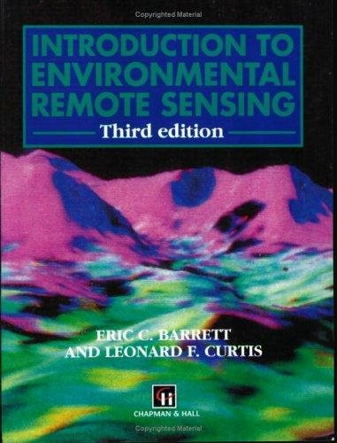 Couverture : Introduction to environmental remote sensing