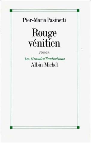 Couverture : Rouge vénitien