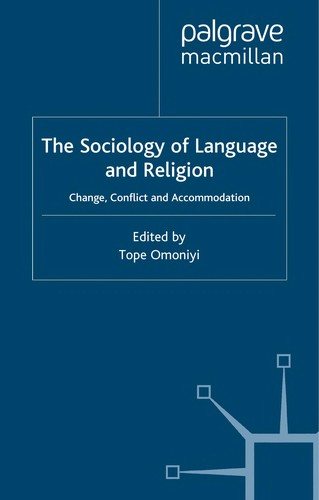 Couverture : Sociology of Language and Religion