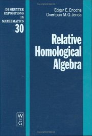 Couverture : Relative Homological Algebra (De Gruyter Expositions in Mathematics)