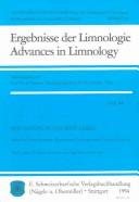 Couverture : Speciation in ancient lakes