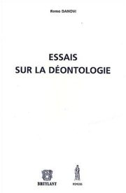 Couverture : Essais sur la déontologie
