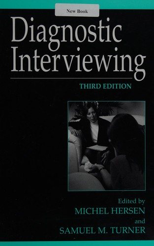 Couverture : Diagnostic interviewing