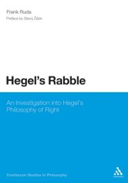 Couverture : Hegel's Rabble