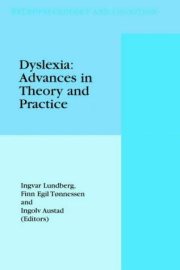 Couverture : Dyslexia