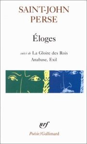 Couverture : ElogesSuivi de; La Gloire des Rois, Anabase; Exil (Collection Poesie)