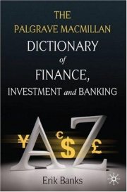 Couverture : The Palgrave Macmillan dictionary of finance