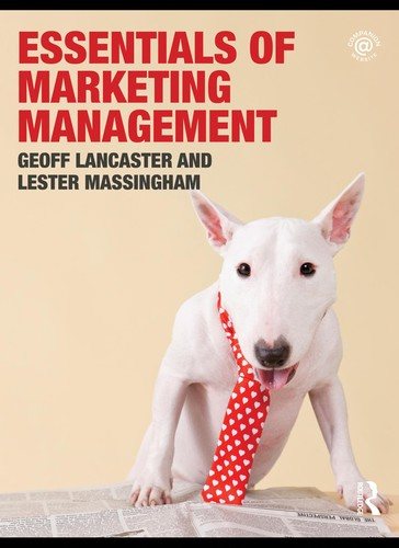 Couverture : Essentials of marketing management