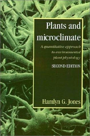 Couverture : Plants and microclimate