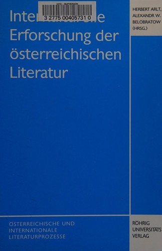 Couverture : Interkulturelle Erforschung der österreichischen Literatur