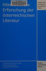 Couverture : Interkulturelle Erforschung der österreichischen Literatur