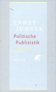 Couverture : Politische Publizistik 1919 bis 1933