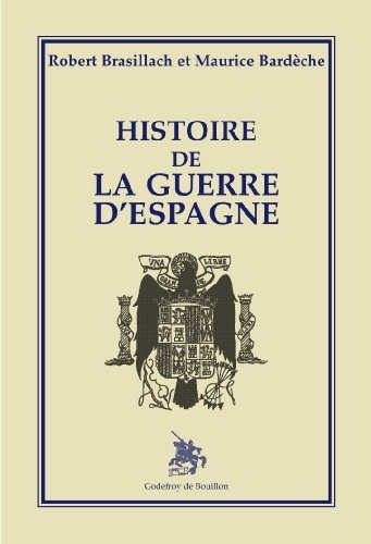 Couverture : Histoire de la guerre d'Espagne
