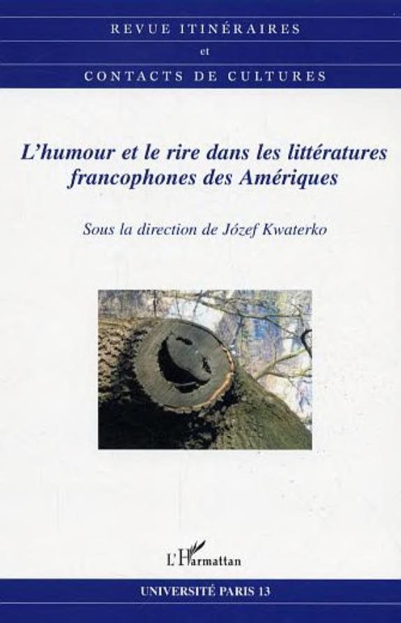 Couverture : L'humour et le rire dans les littératures francophones des Amériques