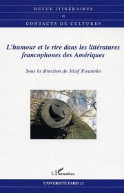 Couverture : L'humour et le rire dans les littératures francophones des Amériques