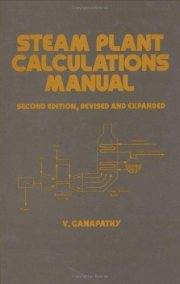 Couverture : Steam plant calculations manual