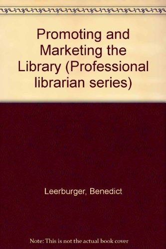 Couverture : Promoting and marketing the library