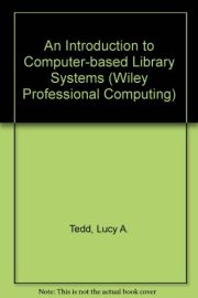 Couverture : An introduction to computer-based library systems