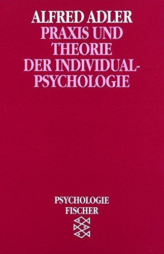 Couverture : Praxis und Theorie der Individualpsychologie