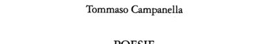 Couverture : Poesie