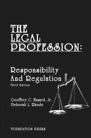 Couverture : The Legal profession