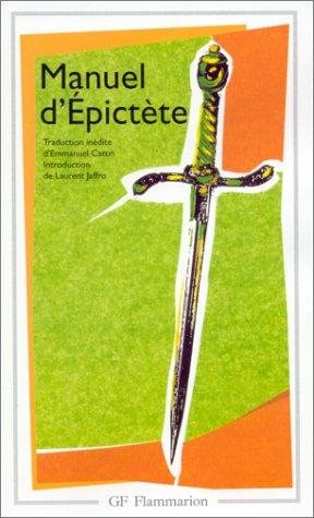 Couverture : Manuel d'Epictète