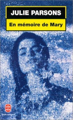 Couverture : En mémoire de Mary