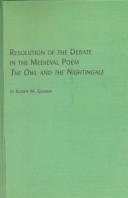 Couverture : Resolution of the debate in the medieval poem, The owl and the nightingale