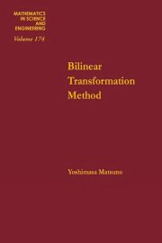 Couverture : Bilinear transformation method