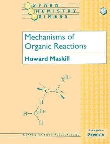 Couverture : Mechanisms of organic reactions