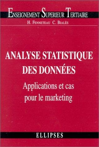 Couverture : Analyse statistique des données 