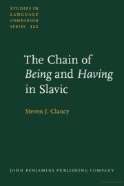 Couverture : The chain of being and having in Slavic