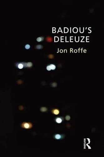 Couverture : Badiou's Deleuze