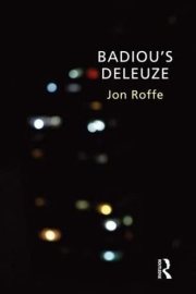 Couverture : Badiou's Deleuze